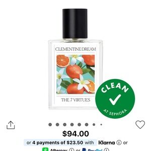 The 7 Virtues Clementine Dream fragrance